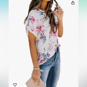 📦 Allimy Women Summer Casual Split V Neckline